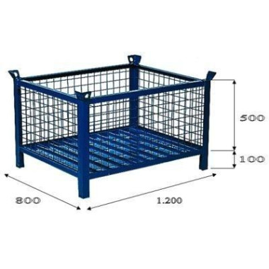 Containers and Baskets--Container 1200x800mm (malla) 2