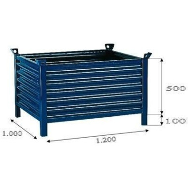 Containers and Baskets--Container 1200x1000mm (plate) 2