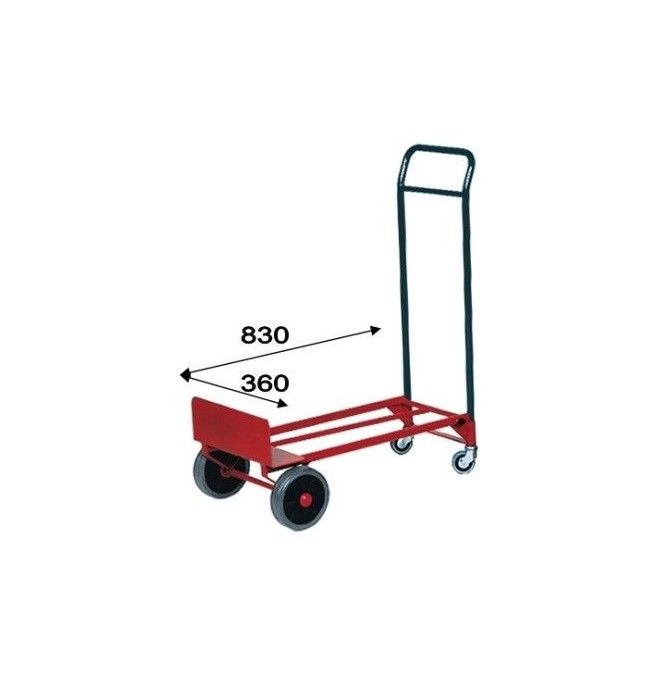 Manual and electric carts--Cart platform (2 positions)