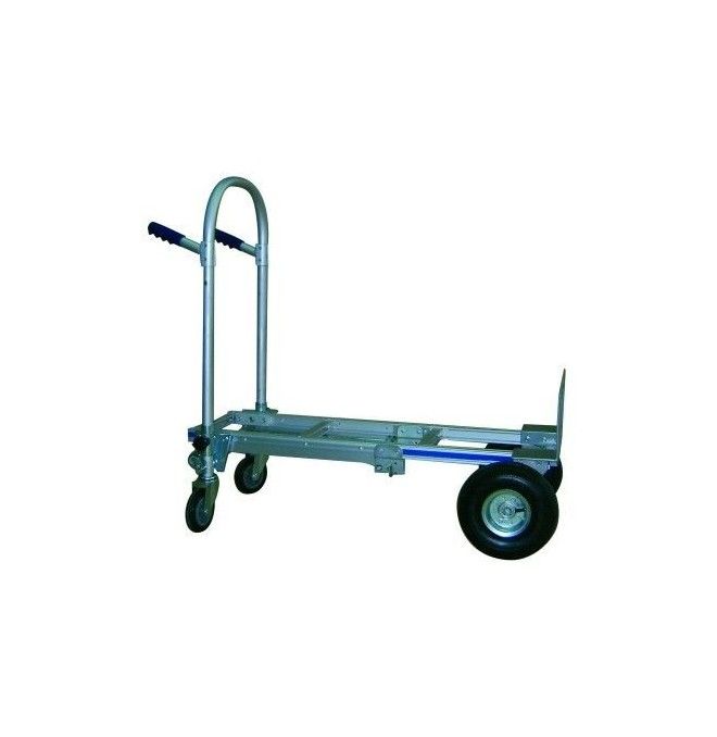 Carrinhos Manuais e Elétricos--Carro plataforma de alumínio