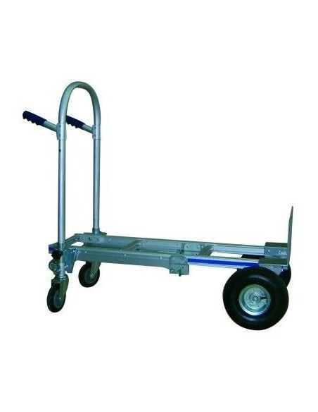 Chariots manuels et électriques--Voiture plateforme en aluminium