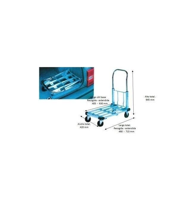 Manual and electric carts--Platform mini foldable