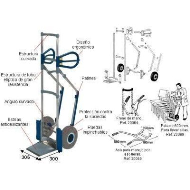 Carrinhos Manuais e Elétricos--Carro skalin de alumínio 2