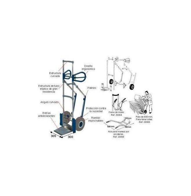 Carrelli manuali ed elettrici--Auto skalin in alluminio