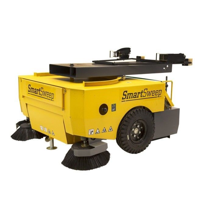 Spazzatrici e Spazzole--Spazzatrice per carrello elevatore