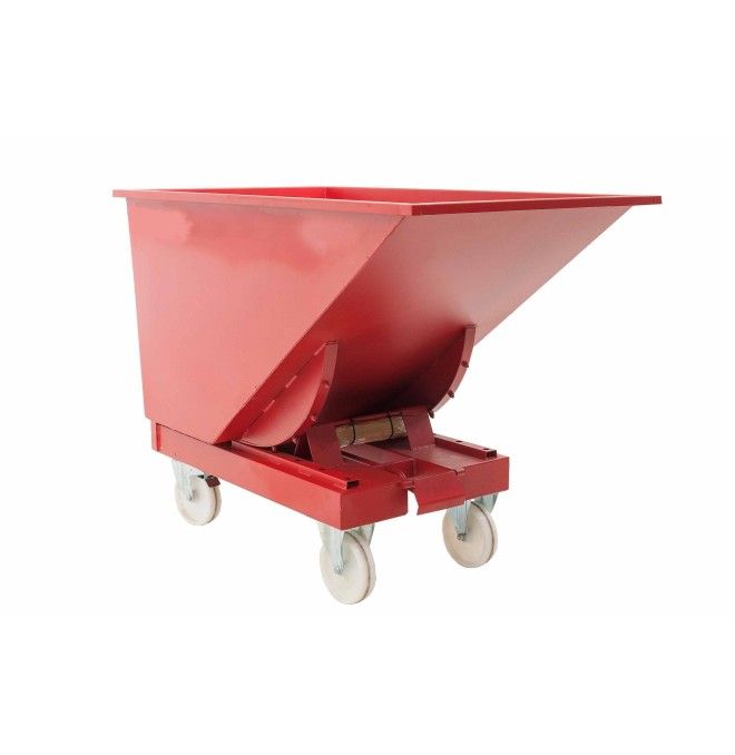 Bacs Basculants--Bac Basculant 520L (avec roues en nylon)