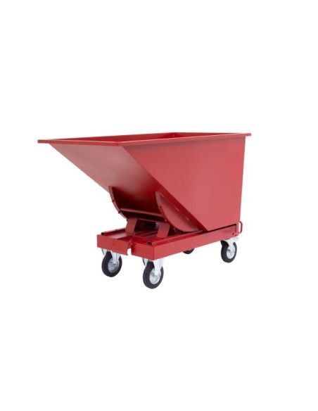 Bacs Basculants--Bac Basculant 520L (avec roues) - 2000kg.