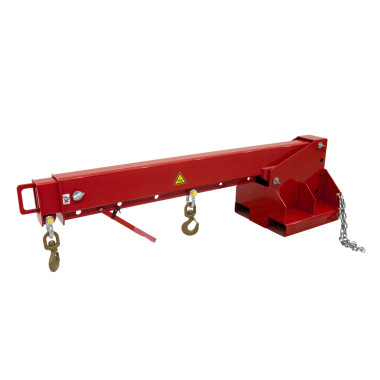 Gru e Ganci per Camion--Gru Inclinabile capacità 2.500kg, lunghezza 3700mm