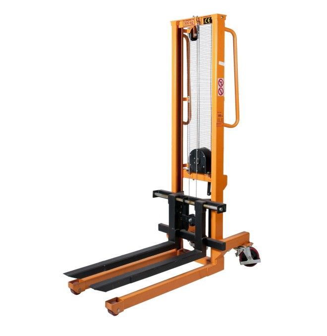 Manual Stackers--Manual stacker 500kg to 1560mm (manivela)