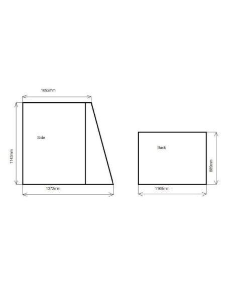 Rain Protector 1143x1372mm (Standard)