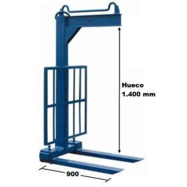 Palettenhalter--Palettenträger mobile nägel 1.500 kg 2