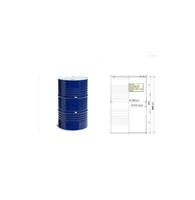 Fusti in Plastica e Lamiera--Coil 218L