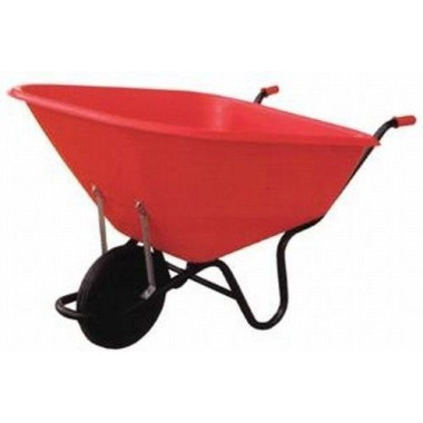 Manual and electric carts-plastic tube wheelbarrow 300L