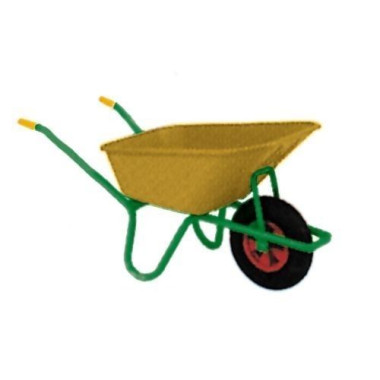Manual and electric carts--Carretilla Cuba Plastic 150L