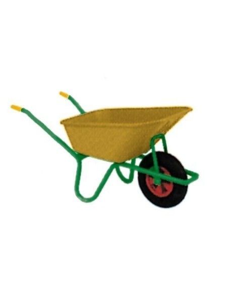 Carros manuales y eléctricos--Carretilla Cuba Plástico 150L
