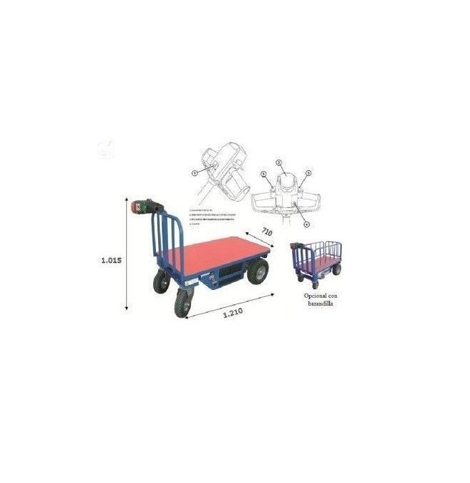 Rolling Platforms-- Self-propelled cantaform 400kg
