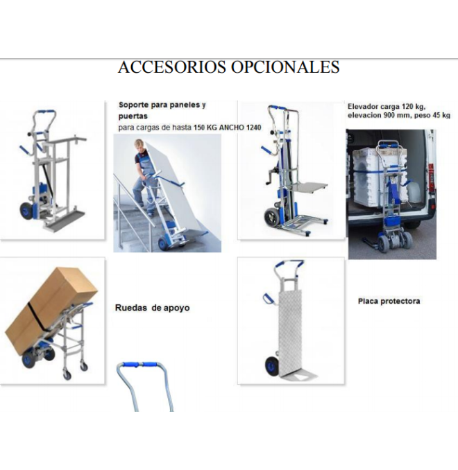 Subir escadas--Carro 110kg (elétrico)
