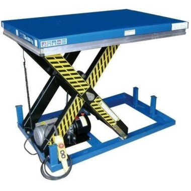 Tables électriques..-Table élévatrice électrique 4000kg à 2000mm 2700x1200mm