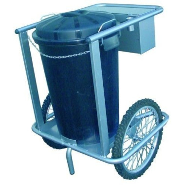 Carrinhos Manuais e Elétricos--Carro varredor 1 balde