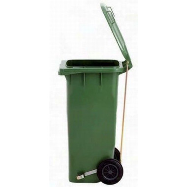 Tambores de Plástico e Folha--Retirar o balde com pedal 240L