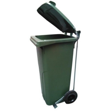 Kunststoff- und Blechfässer-120L Mülleimer mit Pedal