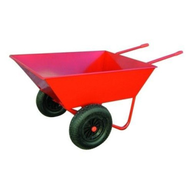 Carrinhos Manuais e Elétricos--Carro cubo de aço com 2 rodas