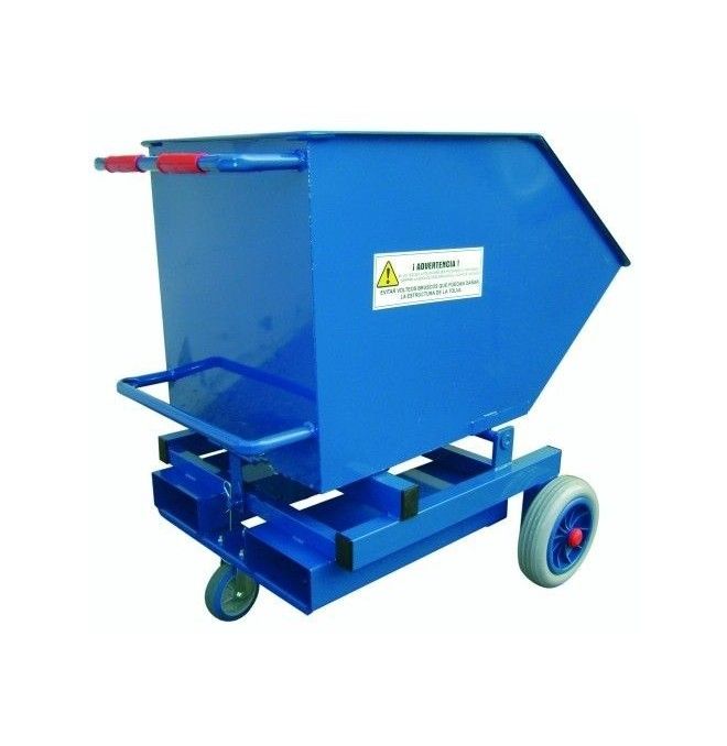 Kippbehälter--Kippbehälter 300L (mit Rädern)