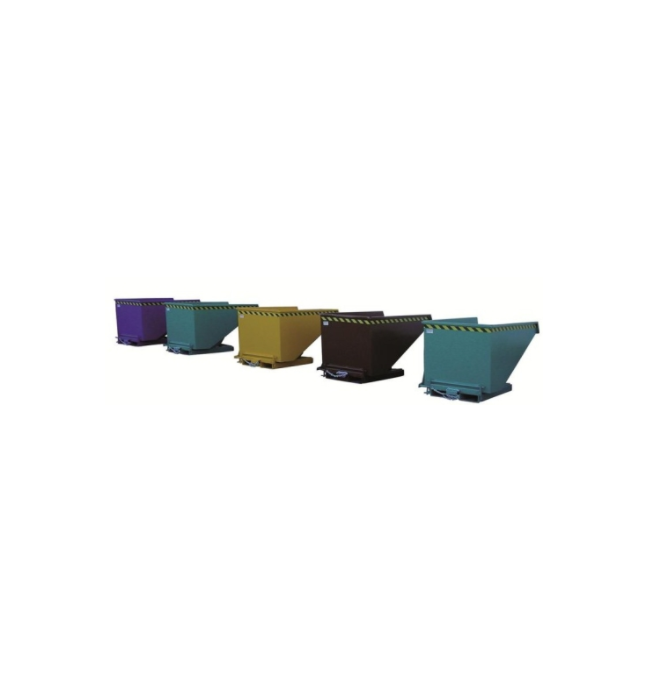 Tilting Container--Tilting Container 1100L (with wheels)