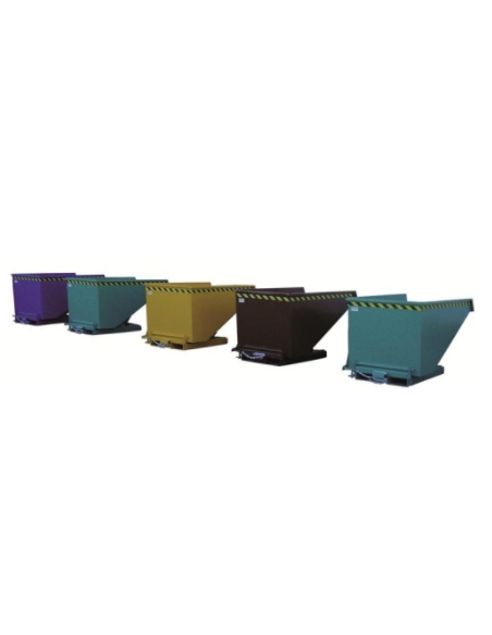Tilting Container--Tilting Container 1100L (with wheels)