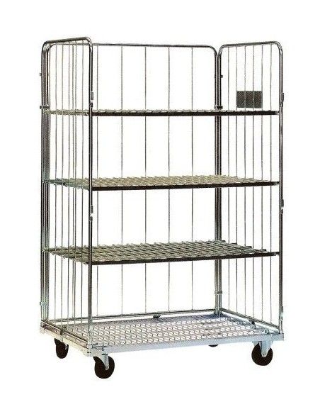 Bin, Cages and Roll Containers-3-ball 600kg capacity