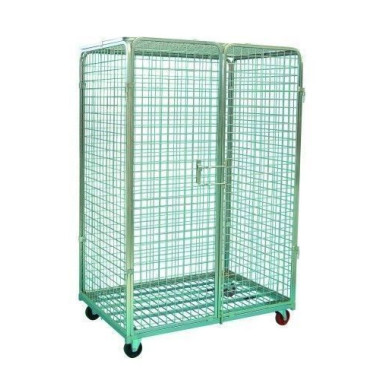 Cesti, Gabbie e Roll Container--Auto chiuso con doppia porta di sicurezza 2