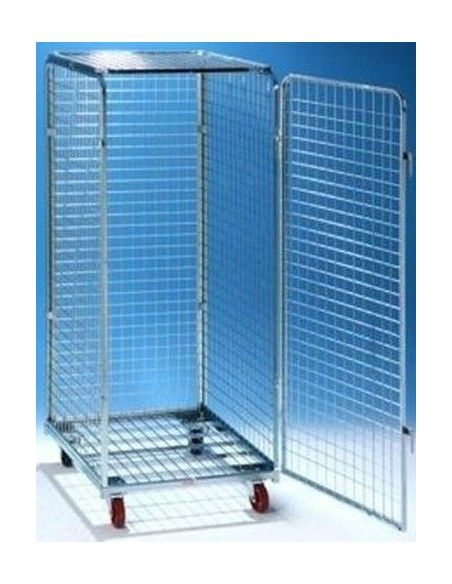 Cesti, Gabbie e Roll Container--Auto chiuso con porta