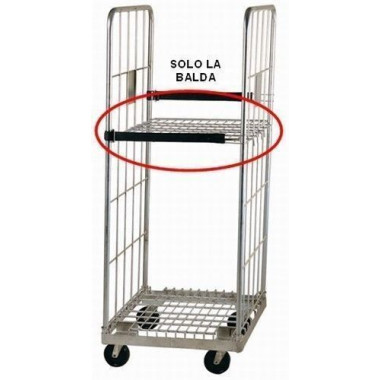 Cesti, Gabbie e Roll Container--Balda per contenitore su ruote