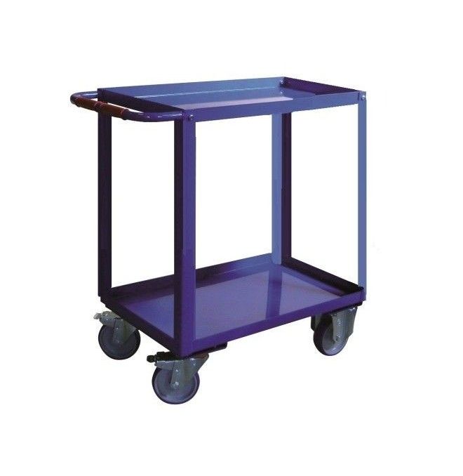 Carros e oficinas de bancos.-Carro porta-ferramentas 2 bandejas