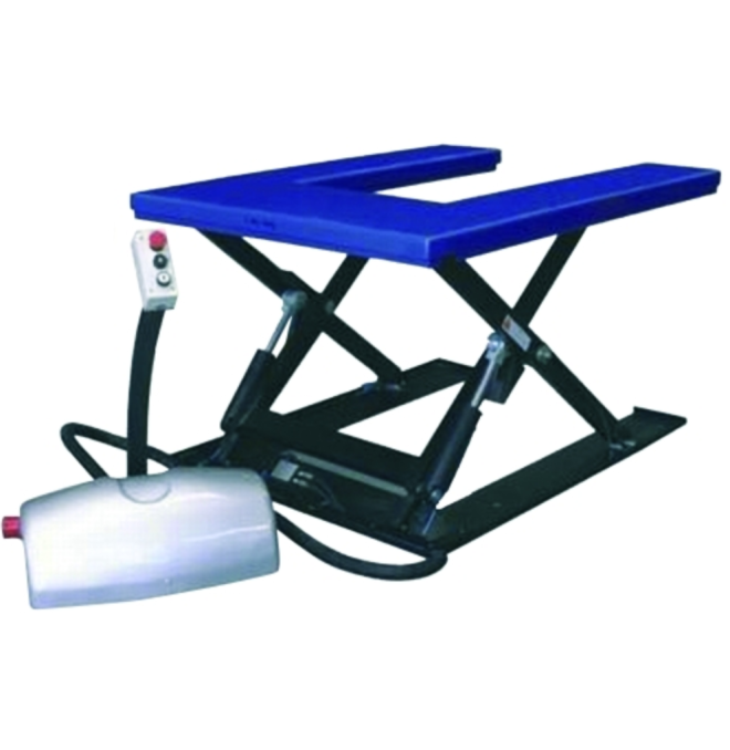 Tavoli elettrici-TYMBIA-Tavolo elevatore elettrico 1000kg a 860mm 1450x1140mm (in U)