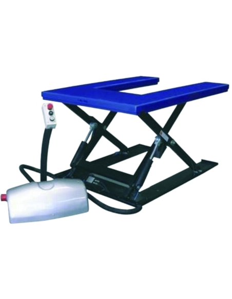 Tavoli elettrici-TYMBIA-Tavolo elevatore elettrico 1000kg a 860mm 1450x1140mm (in U)