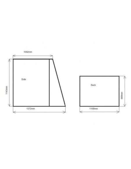 Sitze und Zubehör--Pack Sparfenstersitz + STD Regenschutz