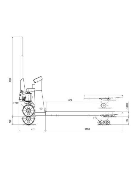 Fishing Tymbia-Transphase Tymbia-Transphase Weighing Heavy KNE - Accurate Industrial Weighing (Without Printer)