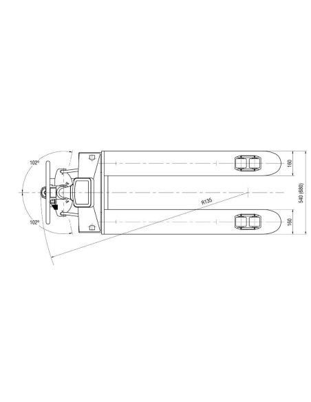 Fishing Tymbia-Transphase Tymbia-Transphase Weighing Heavy KNE - Accurate Industrial Weighing (Without Printer)