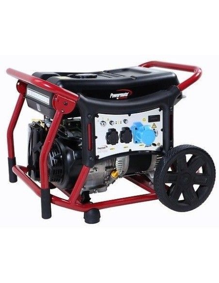 Grupos electrógenos portátiles--Generador 5.8 kw a 6.5 kw (monofásico)