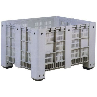 Conteneurs et Paniers--Conteneur enveloppement plastique 610L