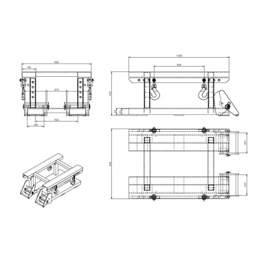 Outils Spéciaux--Grue Acier inoxydable Big-Bag 2