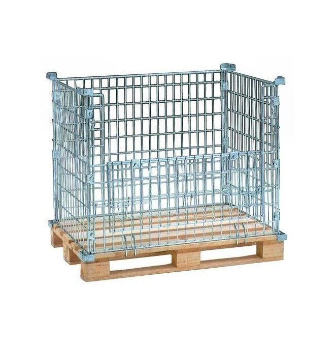 Bin, Cages and Roll Containers--Container high folding grid