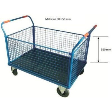 Cestos, Gaiolas e Recipientes para Rolos--Platform 1200x800 a 500Kg 2