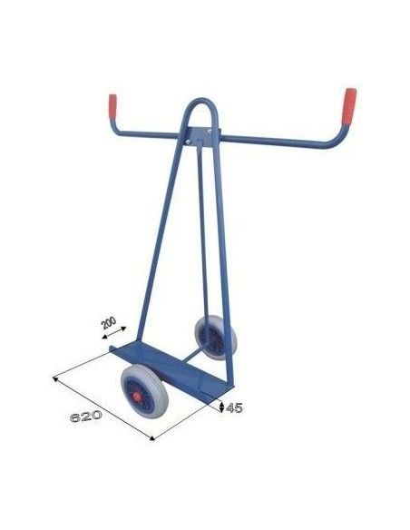 Carrelli manuali ed elettrici--Auto supporto di bordo 300kg