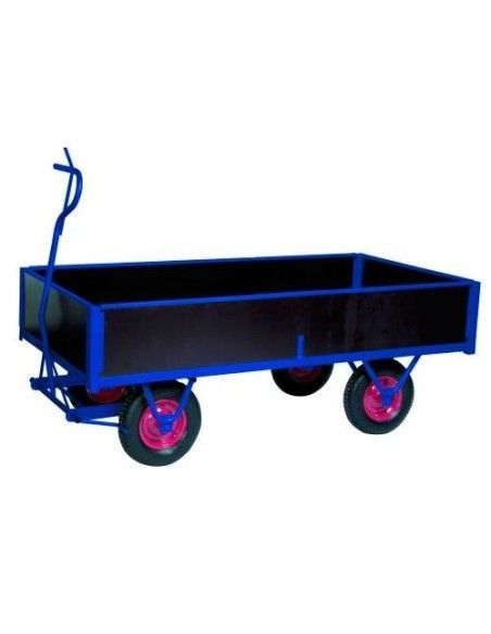 Reboques e Tanques--Reboque madeira de 750Kg