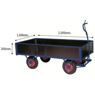 Reboques e Tanques--Reboque madeira de 750Kg 2