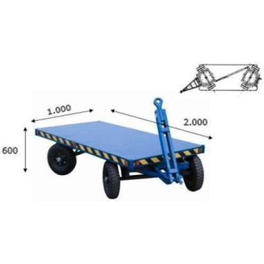 Reboques e Tanques--Reboque 4000 Kg 2