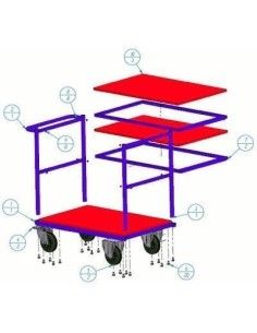 Ateliers Carros et banques..-Voiture acier 3 carreaux 2