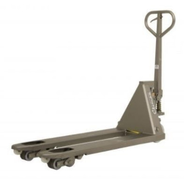 Transpalettes Inox et Galvanisés--Transpalette 1130x520mm (100% en acier inoxydable)